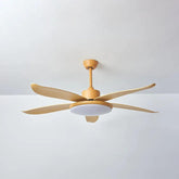 6-Blade Dimmable for Dining Room Ceiling Fan Light - Clowas